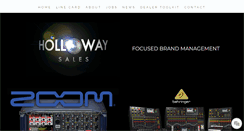 Desktop Screenshot of hollowaysales.com